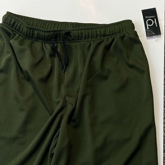 New ID Ideology Men's Mesh Break Shorts Green Size Medium - Picture 6 of 7